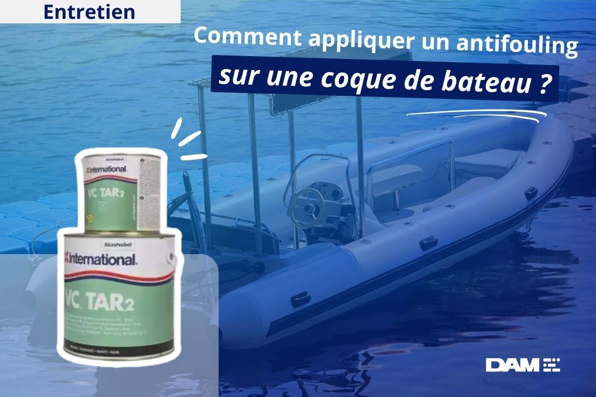 Comment appliquer un antifouling sur une coque de bateau ?